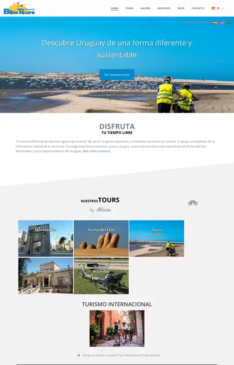 Captura de biketoursuruguay.com