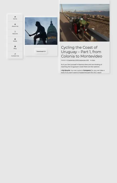 Captura de mystic-vagabond.com/2019/09/08/cycling-the-coast-of-uruguay-part-1-from-colonia-to-montevideo