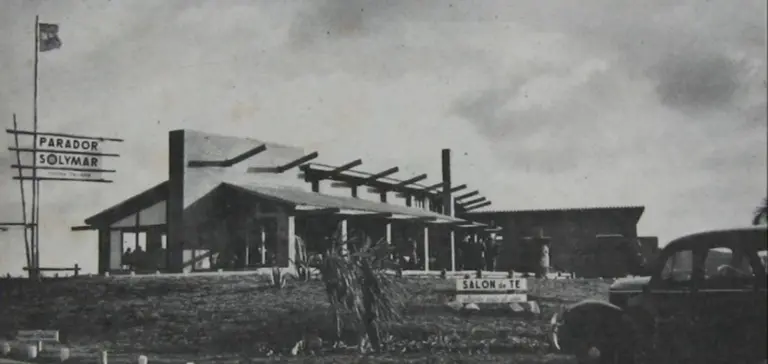 Vista histórica de la Costa de Oro como balneario
